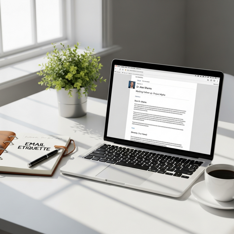 Business Email Etiquette Examples