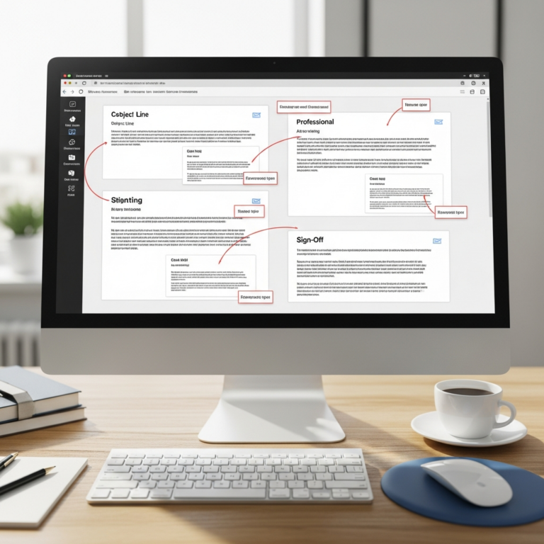 Business Email Etiquette Examples Example