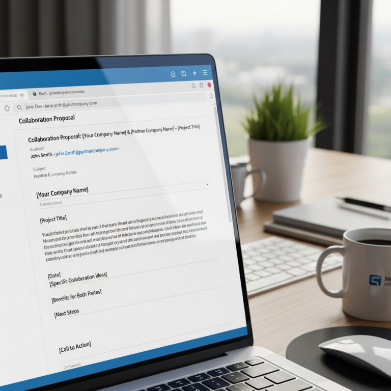 Collaboration Proposal Email Sample Example