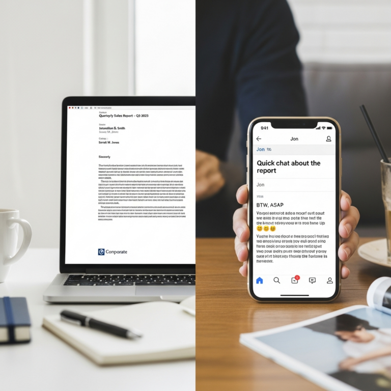 Difference Between Formal And Informal Email Example