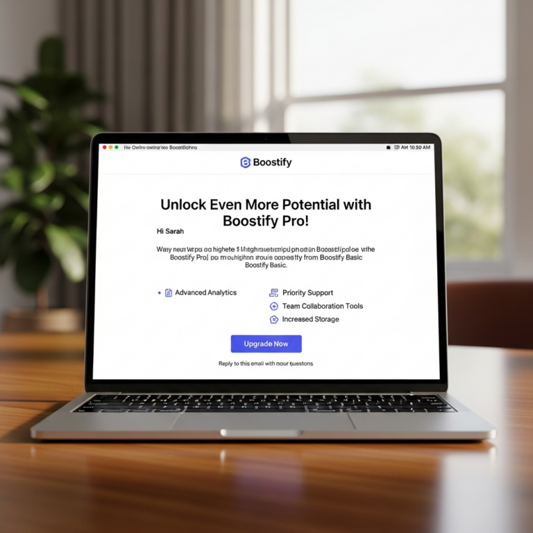 Email For Upselling To Existing Customer Example