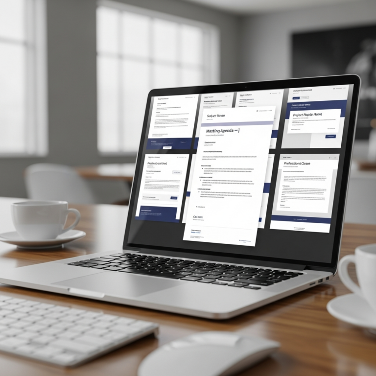 Professional Business Email Templates Free Example
