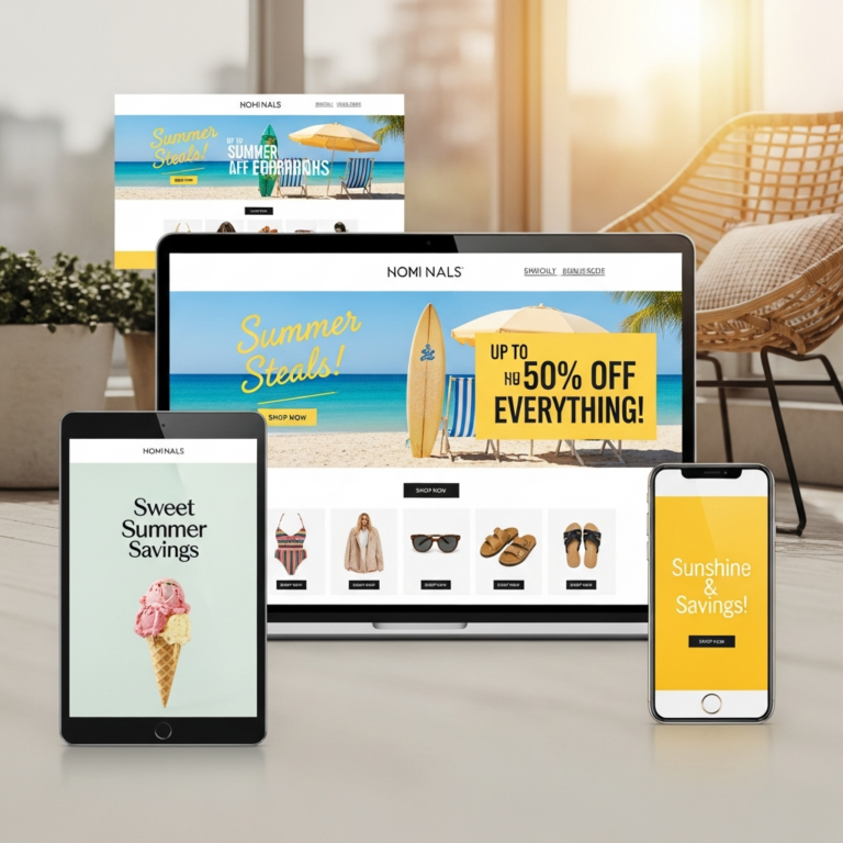 Summer Sale Email Examples Example