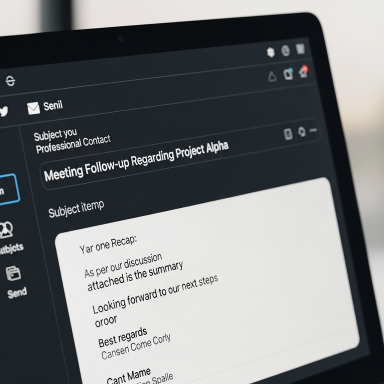 How To Format Email For Professional Tone Example
