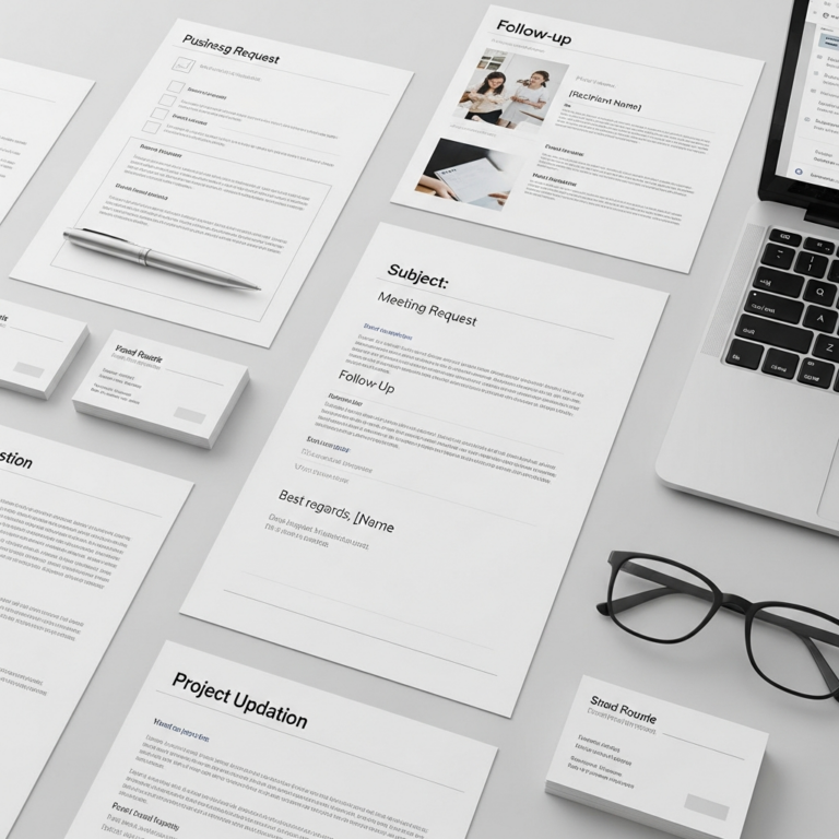 Professional Business Email Templates Free Example