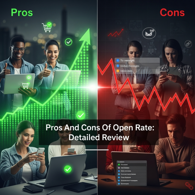 Pros And Cons Of Open Rate: Detailed Review