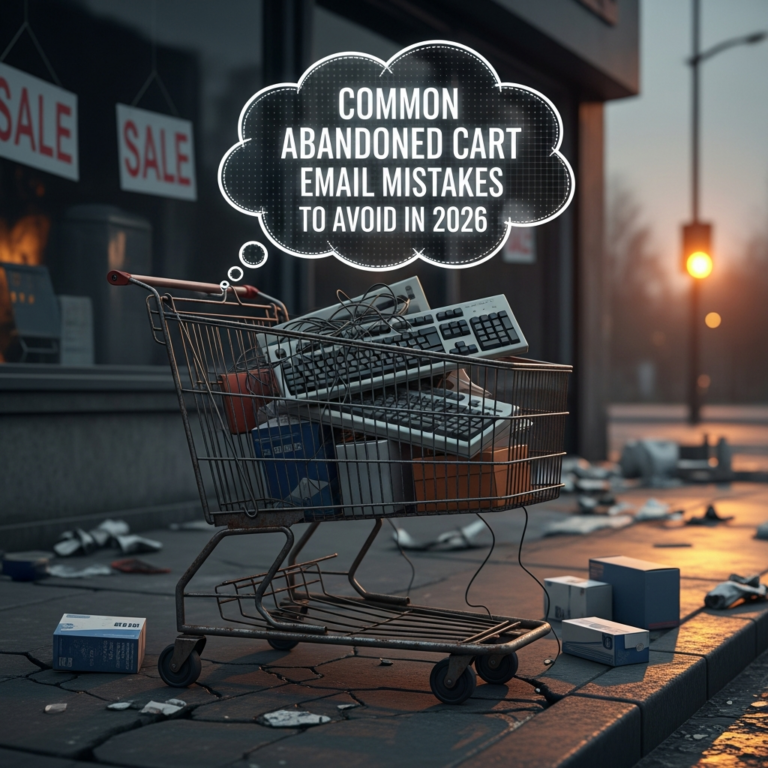 Common Abandoned Cart Email Mistakes To Avoid In 2026