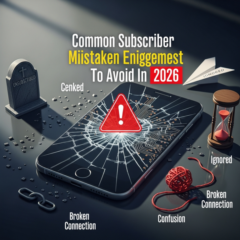 Common Subscriber Engagement Mistakes To Avoid In 2026