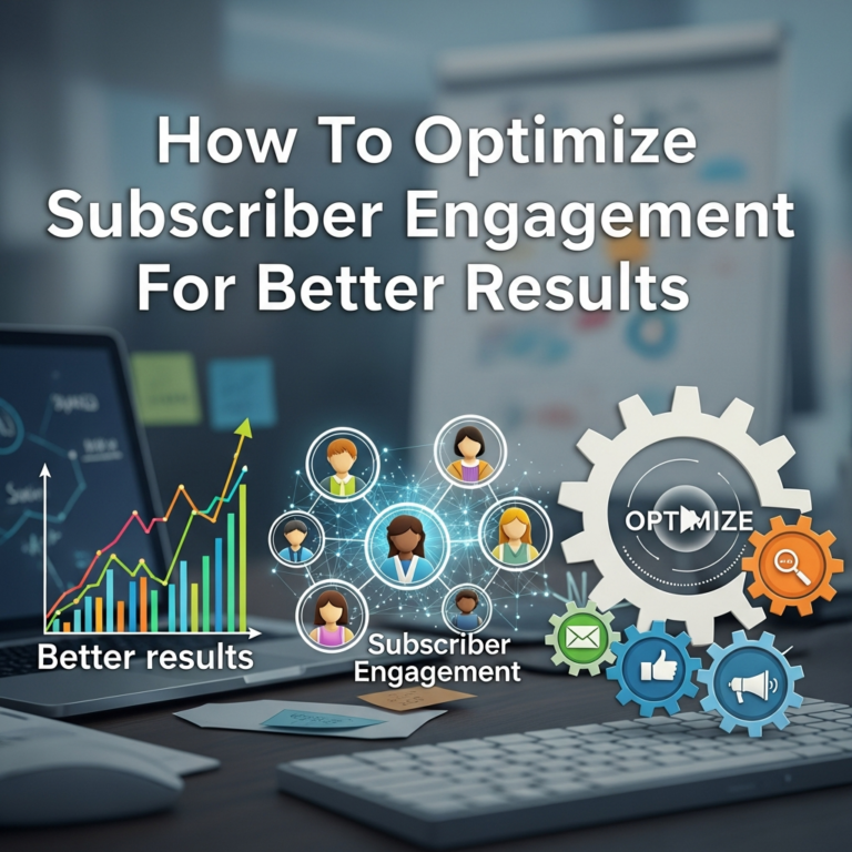 How To Optimize Subscriber Engagement For Better Results