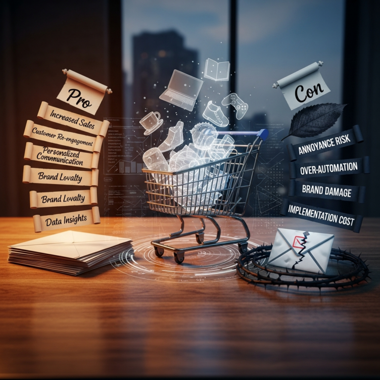 Pros And Cons Of Abandoned Cart Email: Detailed Review