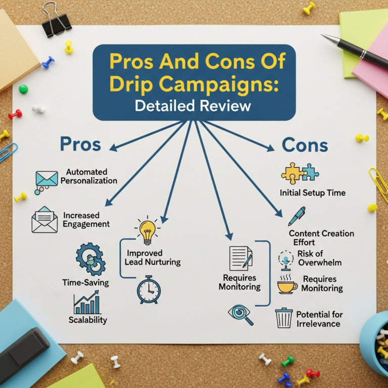 Pros And Cons Of Drip Campaigns: Detailed Review