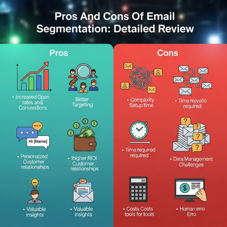Pros And Cons Of Email Segmentation: Detailed Review