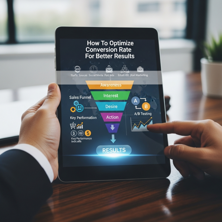 How To Optimize Conversion Rate For Better Results