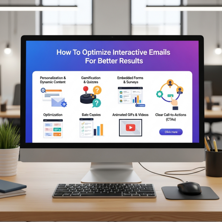 How To Optimize Interactive Emails For Better Results