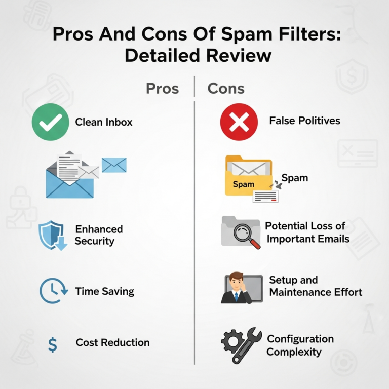 Pros And Cons Of Spam Filters: Detailed Review